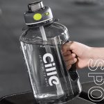 Grey Tritan Handle Bottle