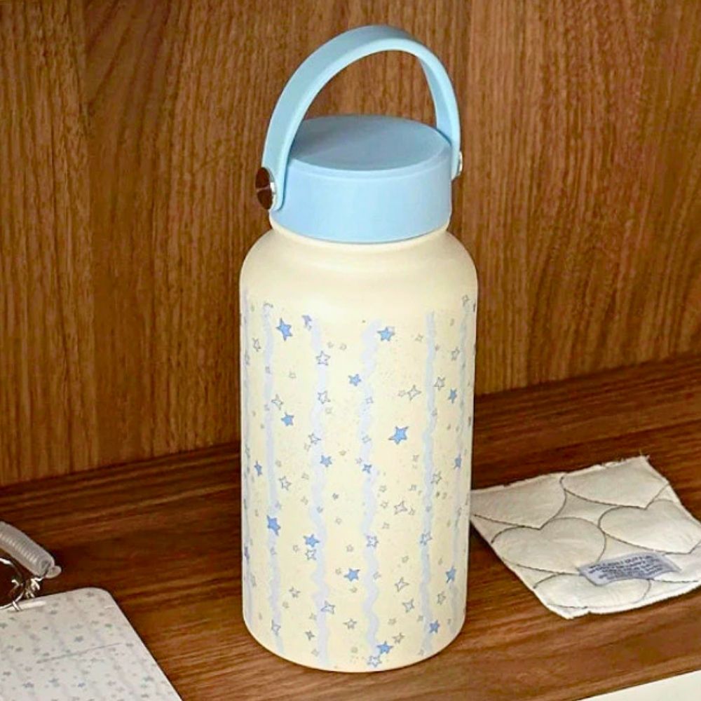 STE (13) Blue Star Water Bottle - Image 1