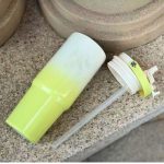 Green Gradient Travel Tumbler - Image 2